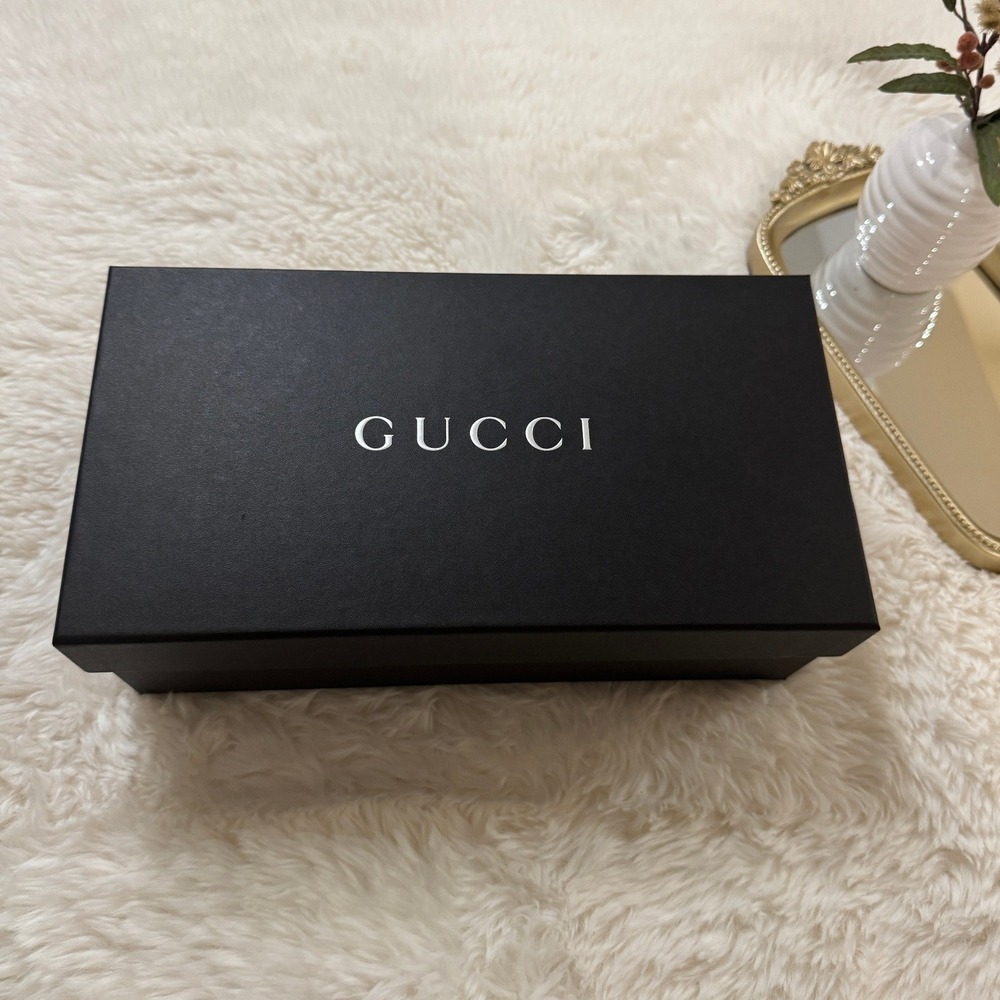 Authentic Gucci Empty Shoe Box | Luxury Designer Storage & Gift Box